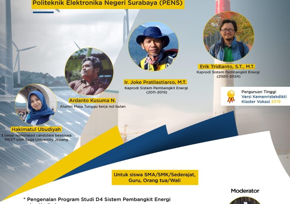 OPEN TALK: Program Study Pembangkit Energy Politeknik Elektronika Negeri Surabaya(PENS)